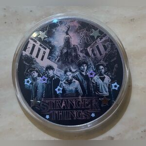 NWT Handmade Stranger Things Button Pin.